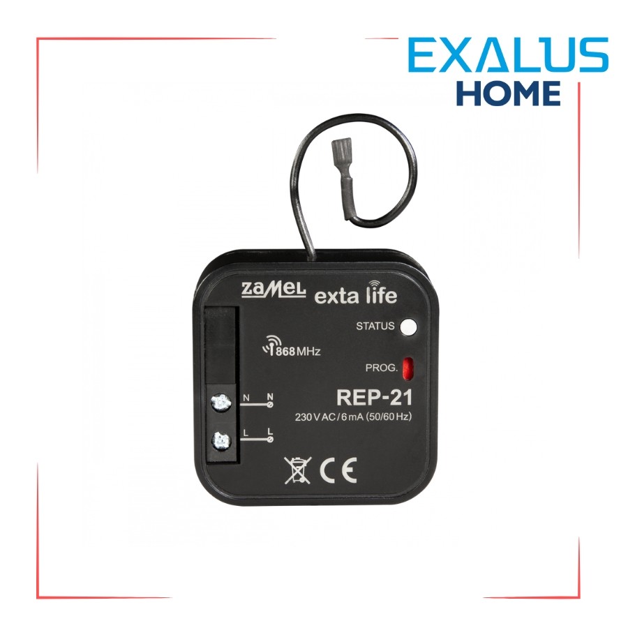 REP-21 radio signal retransmitter